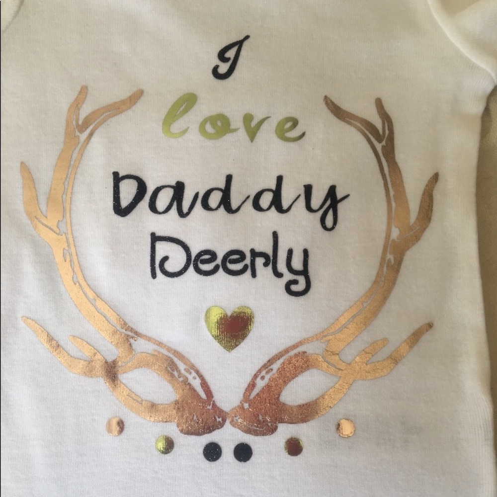 Custom made onesies and shirts!